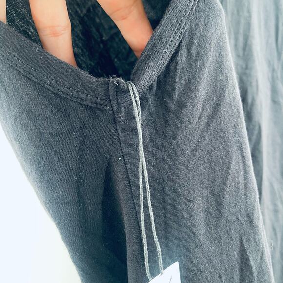 VELVET BY GRAHAM & SPENCER Aubrey Tank Top Size 1X Ruched Black NWT Plus Size - Picture 8 of 11